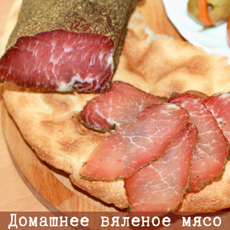 Приправа для приготовления вяленого мяса с майораном и можжевельником